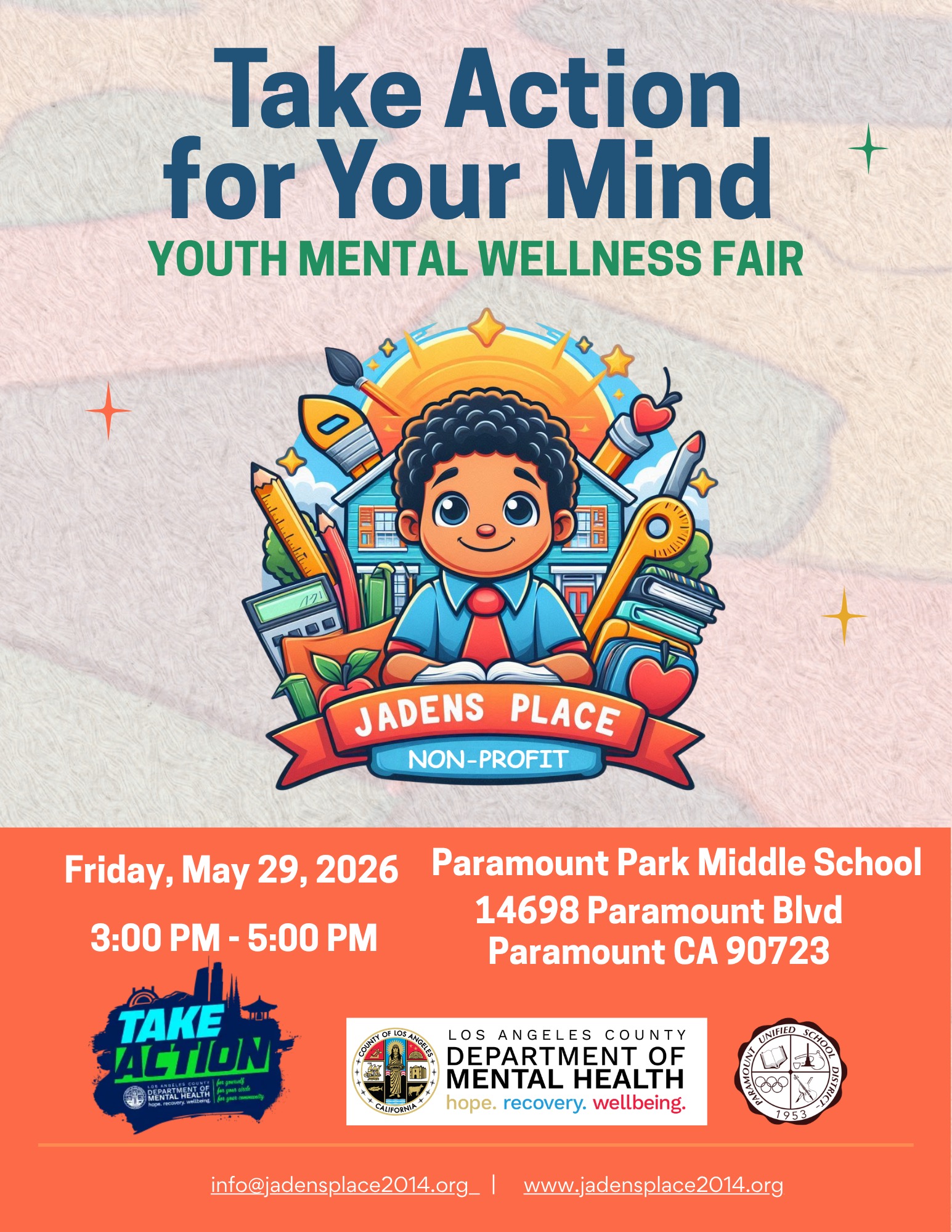 Take Action for Your Mind Flyer
